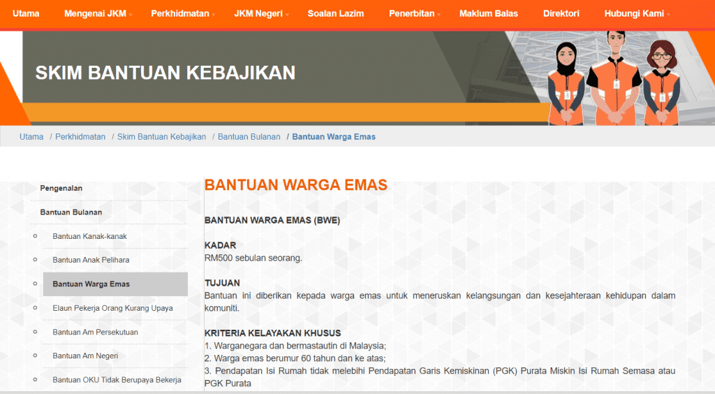 Bantuan RM500 Untuk Warga Emas : Cara Mohon & Syarat Kelayakan