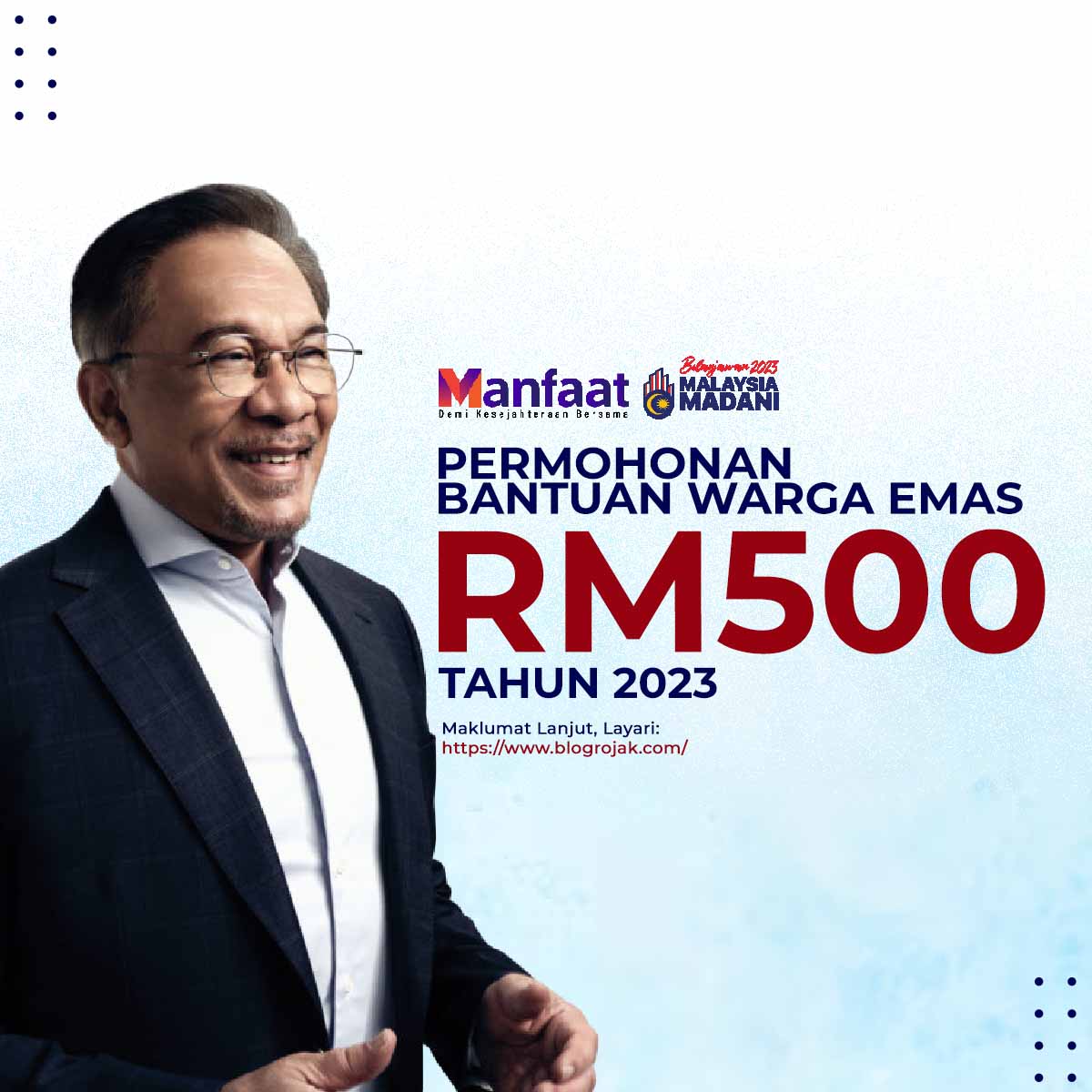 Bantuan Warga Emas RM500: Cara Mohon & Syarat Kelayakan