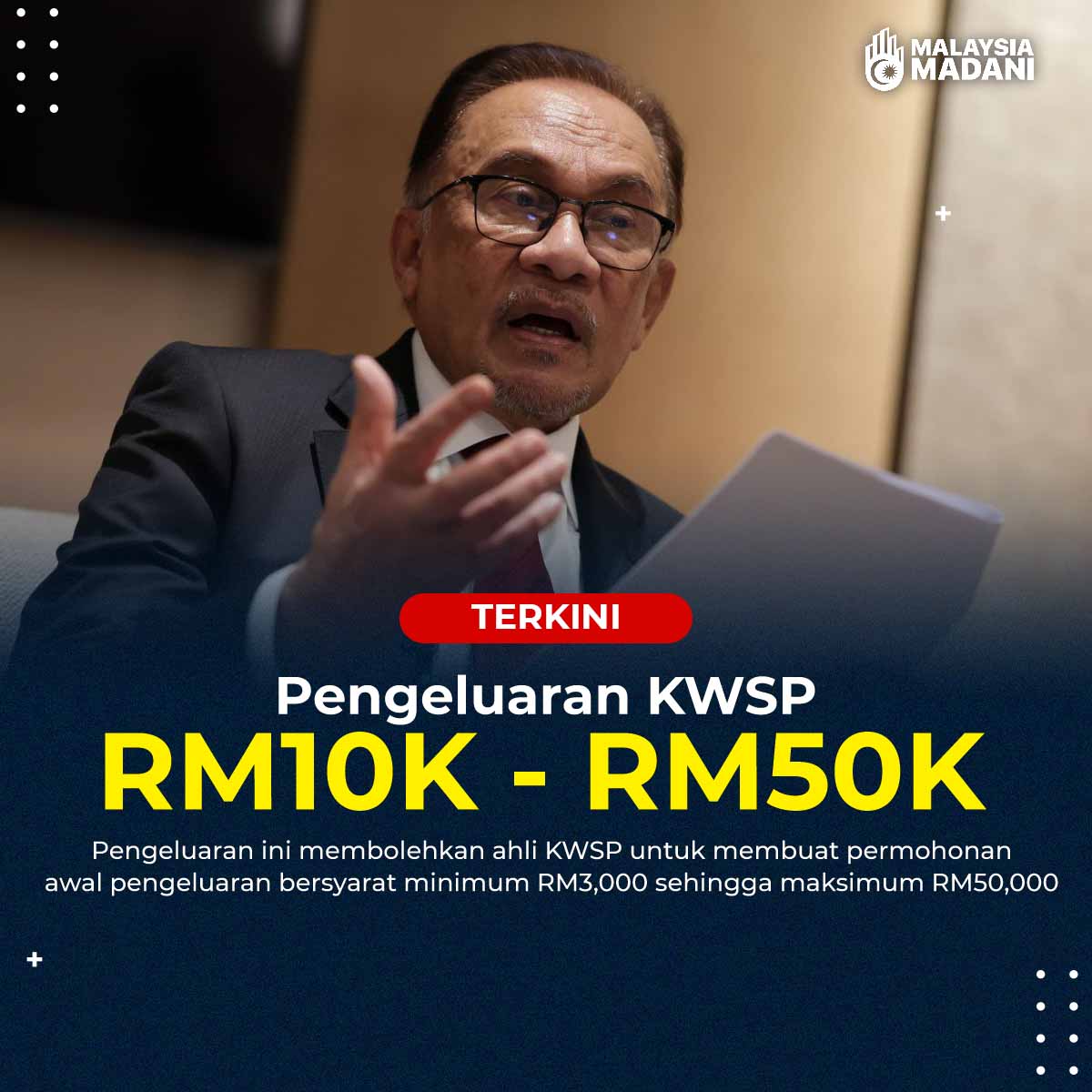 Pengeluaran KWSP RM10,000 - RM50,000 Telah Dibenarkan: Syarat & Cara Permohonan