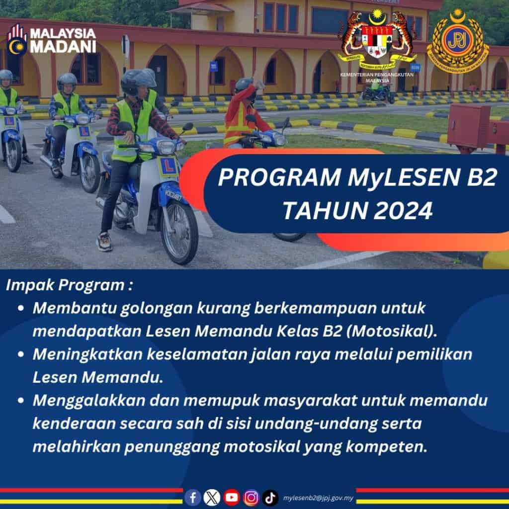 Bantuan Lesen Memandu Percuma 2024