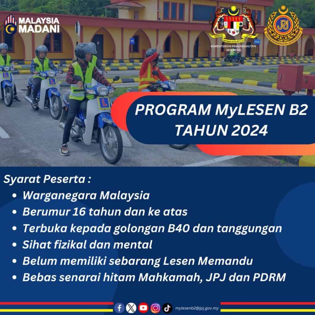 Bantuan Lesen Memandu Percuma 2024