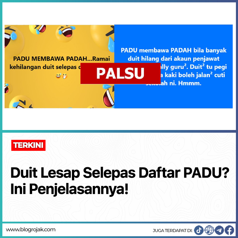 Manfaat Dan Kepentingan Membuat Pendaftaran PADU ~ Pendaftaran Dibuka Sehingga 31 Mac 2024