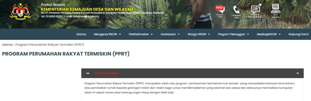 Rumah PPRT 2024 : Cara Mohon & Syarat Kelayakan